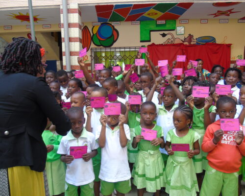 Célébration des meilleurs élèves de l’école